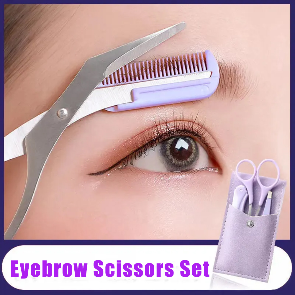 Men'S Grooming Eyebrow Shape - Profesyonel Kaş Şekillendirme ve Bakım Seti,