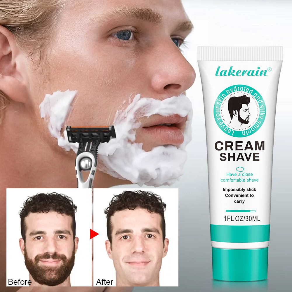 Men'S Grooming Gel - Lakerain Tıraş Kremi Tıraş Jeli Pürüzsüz