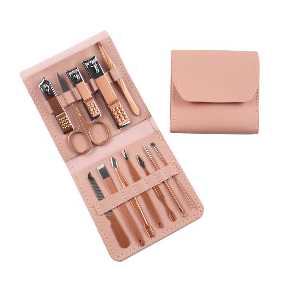 Mens Grooming Kit Case - Seyahat Mini manikür seti tırnak makası