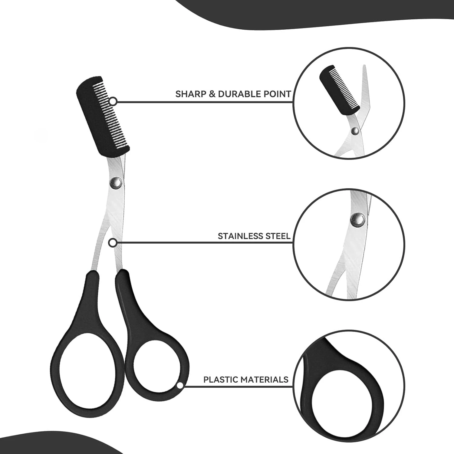 Paslanmaz Çelik Kaş Bakım Seti - Men'S Grooming Eyebrow Shape incelemesi ve fiyatı