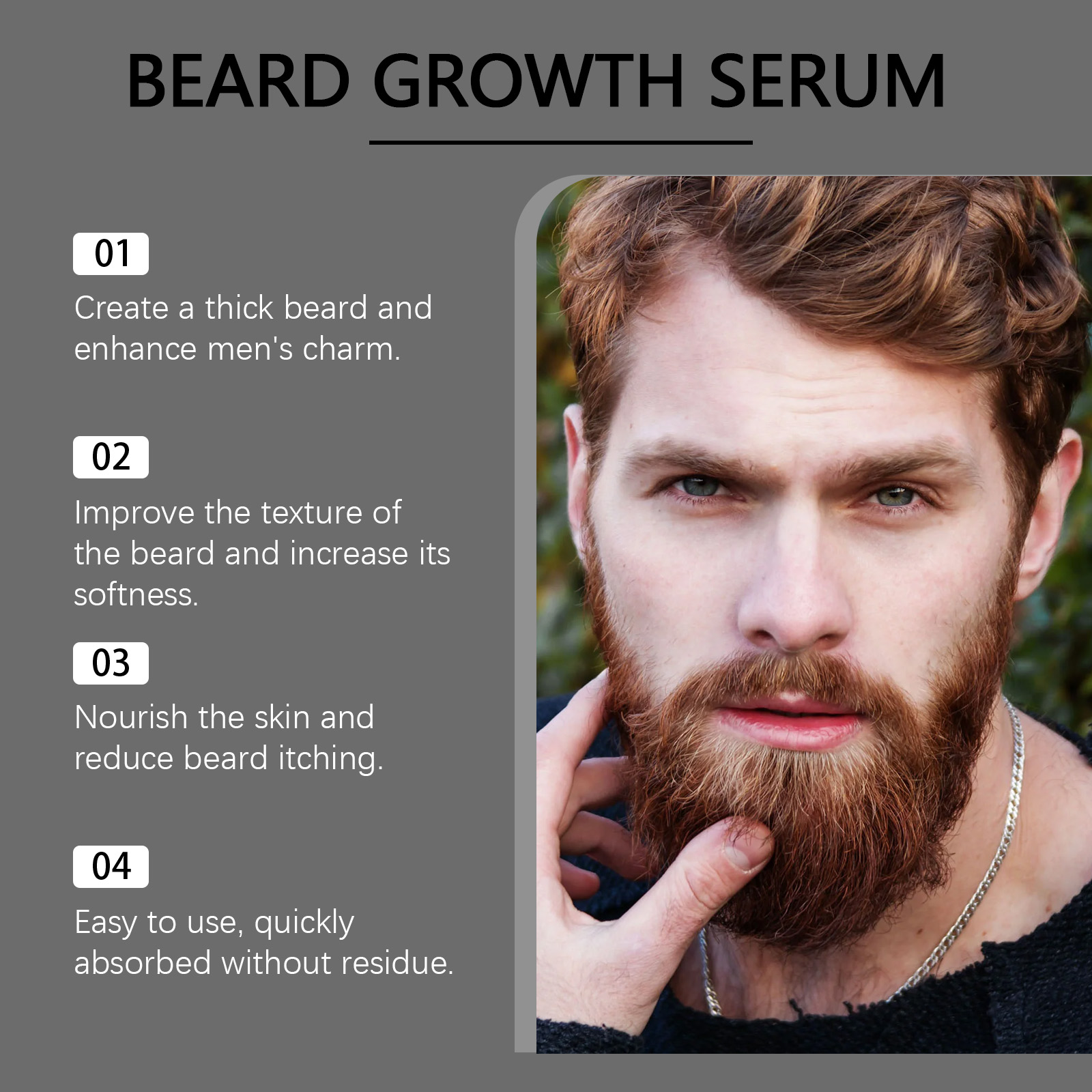 Rulo Toplu Sakal Kalınlaştırıc - Men'S Grooming Tonic incelemesi ve fiyatı