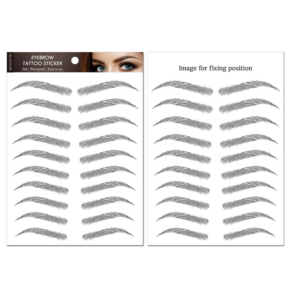 3D Sahte Kaş Şekillendiriciler - Men'S Grooming Eyebrow Shape incelemesi ve fiyatı