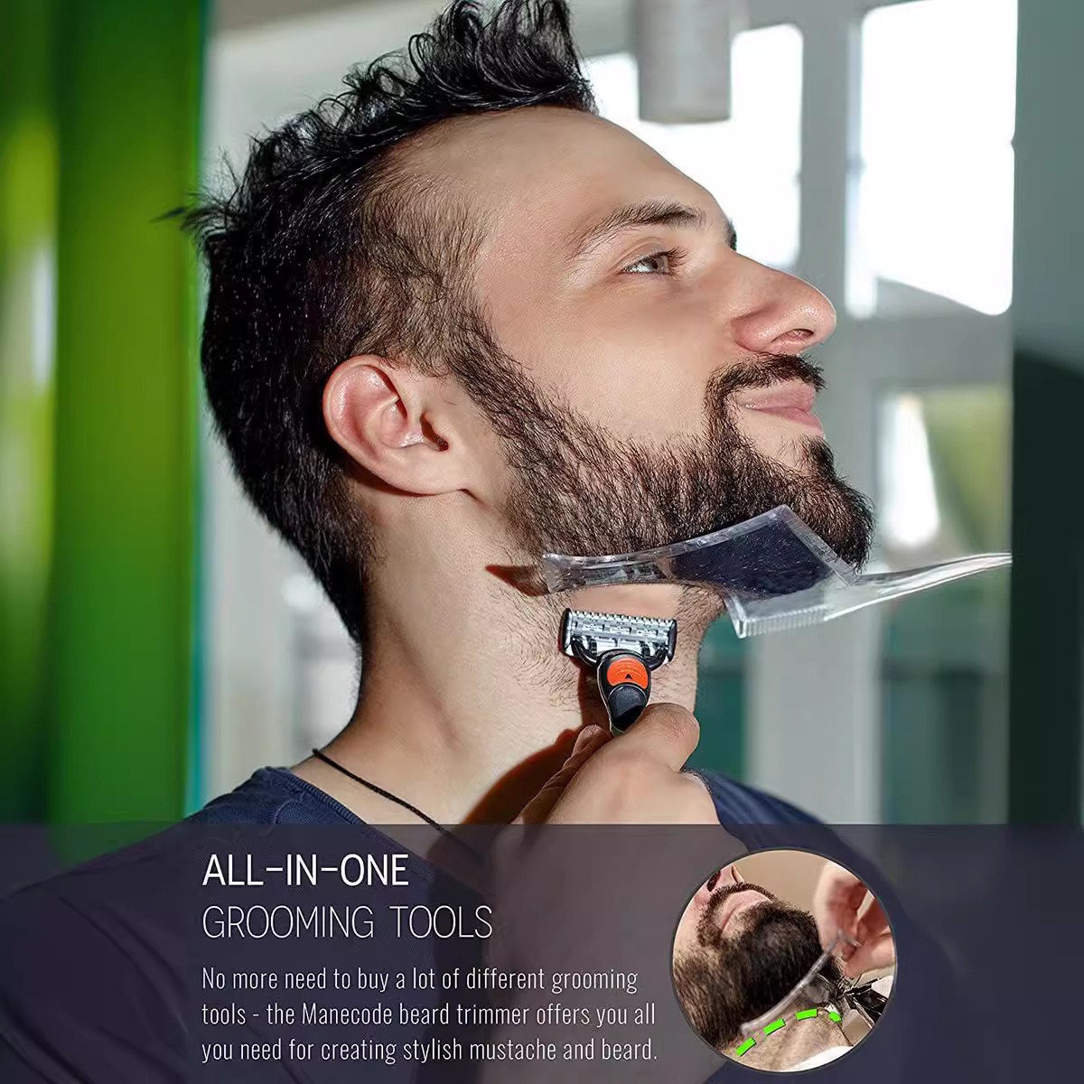 Erkekler İçin Şeffaf Sakal Şek - Men'S Grooming Tonic incelemesi ve fiyatı