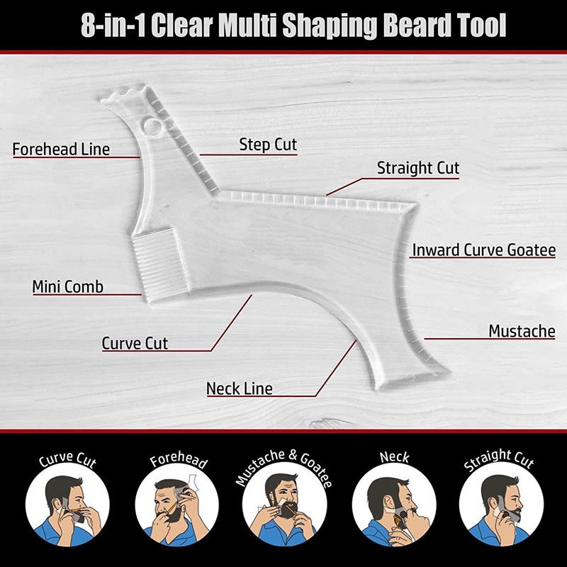 Erkekler İçin Şeffaf Sakal Şek - Men'S Grooming Tonic incelemesi ve fiyatı