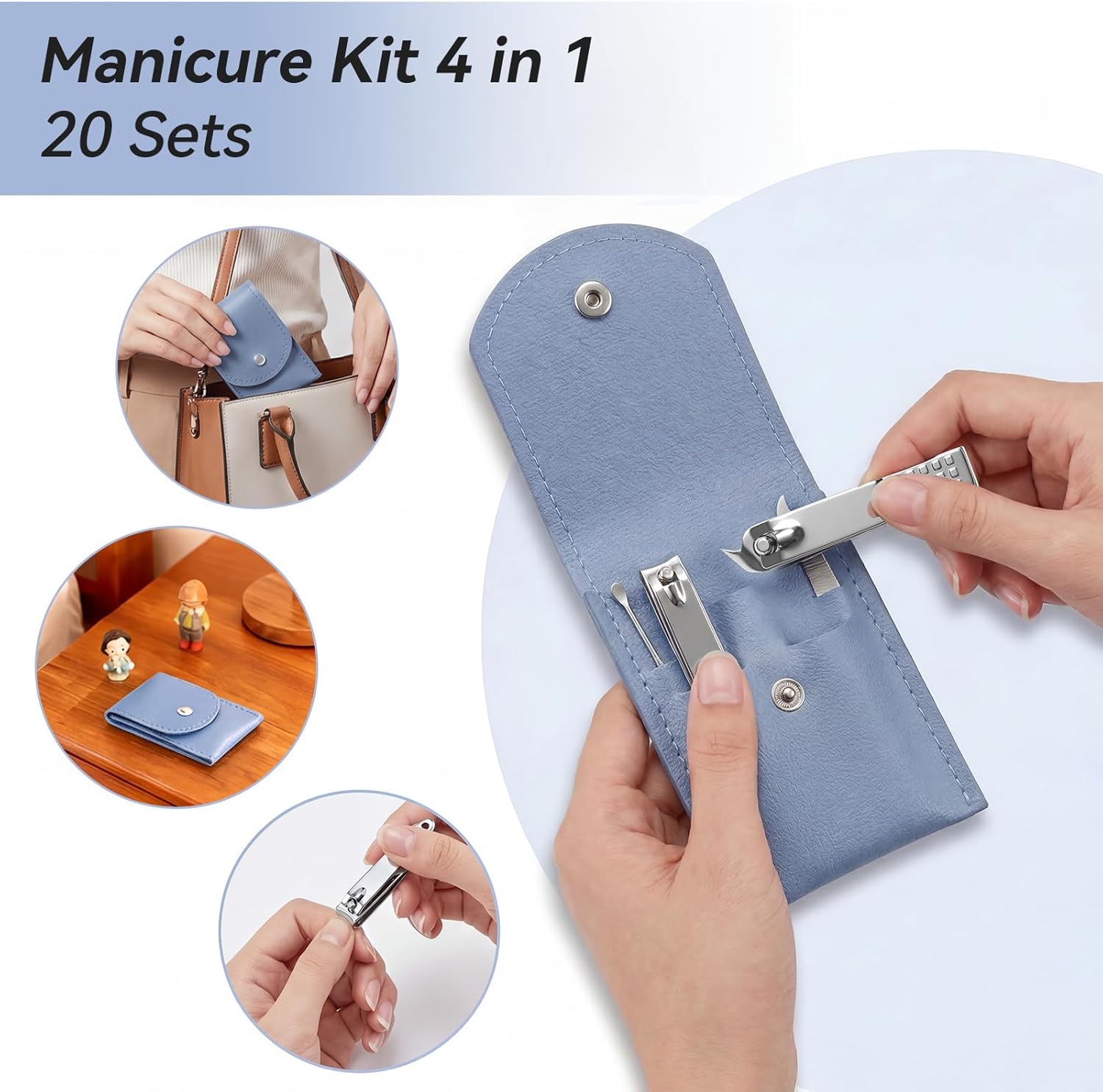 Seyahat Manikür Seti, 5 Parça/ - Mens Grooming Kit Case incelemesi ve fiyatı